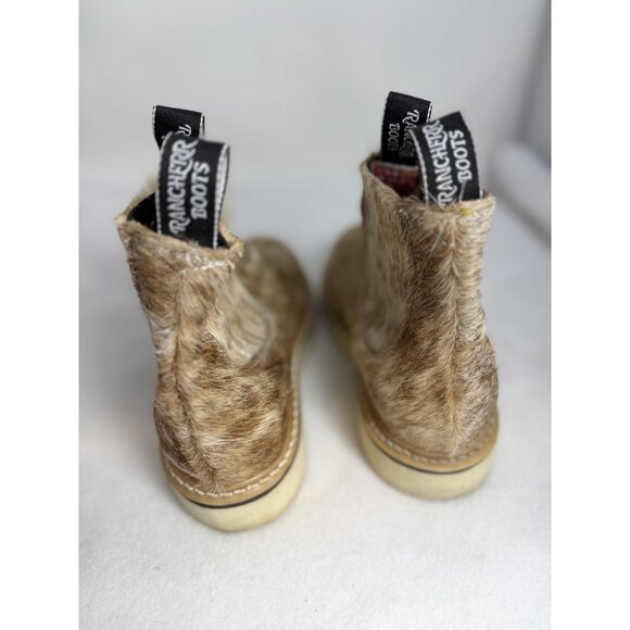 Rancherr Lechera boots women’s Cowhide hair on booties SZ 7 - Picture 5 of 6